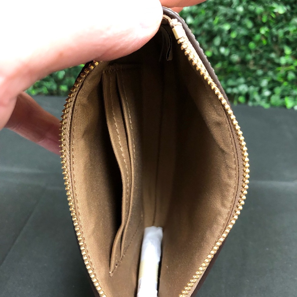 Coach Corner Zip Wristlet - Picture 11 of 16